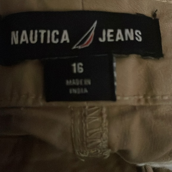 Nautica Jeans Wide Leg Khaki Pants - Picture 5 of 5